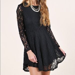 Black formal dress